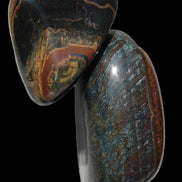 Blue Tigers Eye 2 tumbled stones 13-15g Rocks and Things