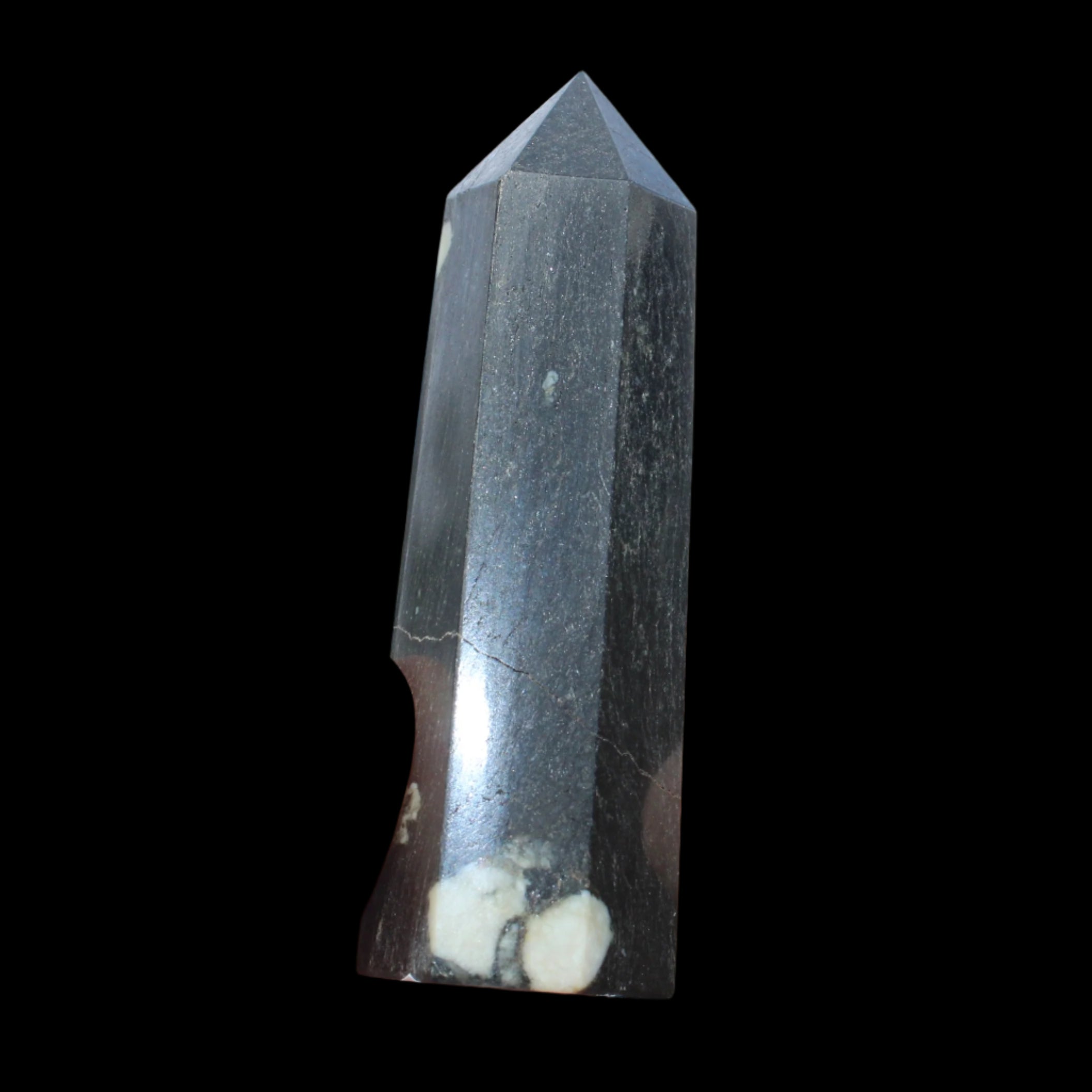 Chrysanthemum Stone wand 84g - Rocks and Things Store