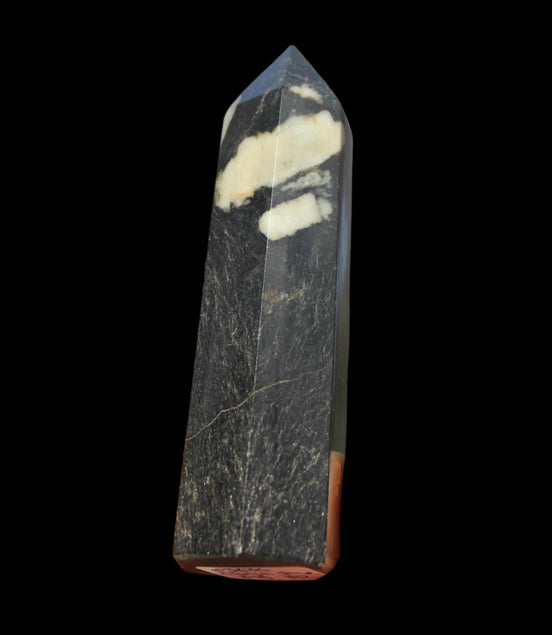 Chrysanthemum Stone wand 84g - Rocks and Things Store