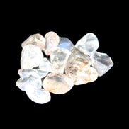Green hair Tourmaline in Clear Quartz tiny 10g in sunlight - Rocks and Things Store
