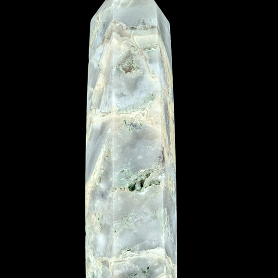 Claybank Agate Marquise wand 74g - Rocks and Things Store