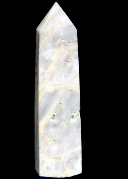 Claybank Agate Marquise wand 74g in sunlight - Rocks and Things Store