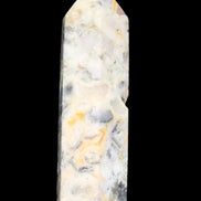 Agate Crazy Claybank Marquis wand 76g in sunlight - Rocks and Things Store