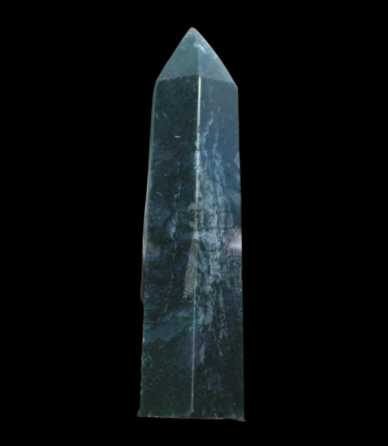 Ocean Moss Agate wand 90g - Rocks and Things Store