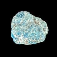 Blue Apatite rough 100g in sunlight - Rocks and Things Store