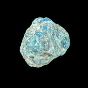 Blue Apatite rough 100g in sunlight - Rocks and Things Store