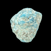 Blue Apatite rough 100g in sunlight - Rocks and Things Store