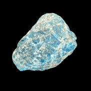 Blue Apatite rough 100g in sunlight - Rocks and Things Store