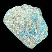 Blue Apatite rough 100g in sunlight - Rocks and Things Store