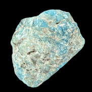 Blue Apatite rough 100g in sunlight - Rocks and Things Store