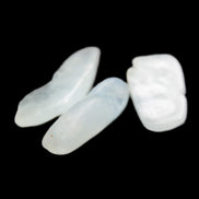 Aquamarine 3/4 polished crystals 8g Rocks and Things