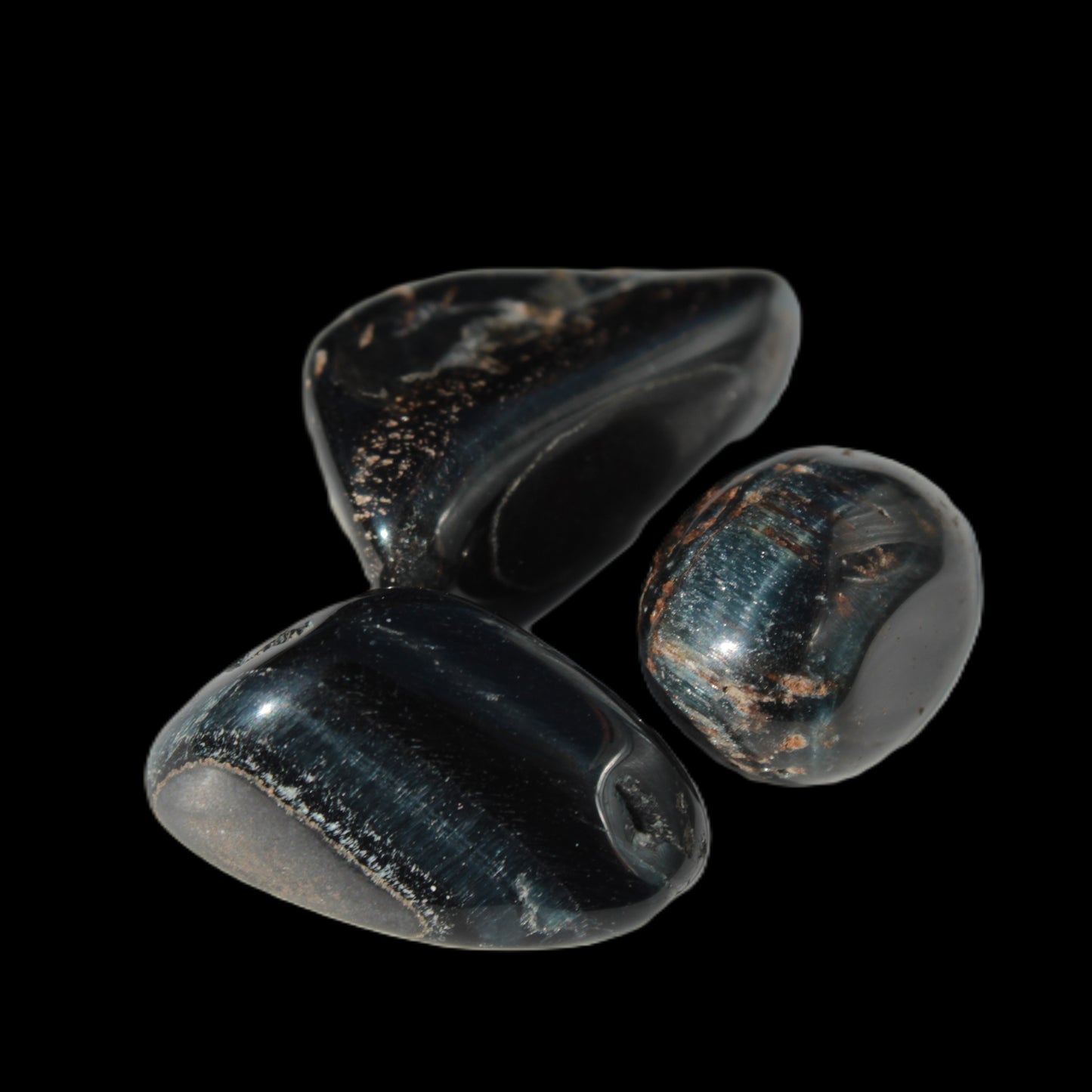 Blue Tigers Eye 2-5 small stones 10-16g Rocks and Things