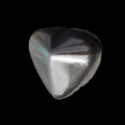 Rainbow Obsidian heart 56g in sunlight - Rocks and Things Store