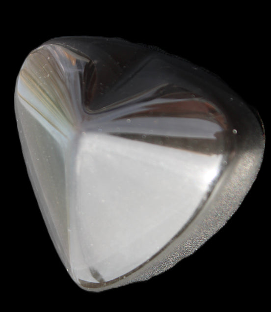 Rainbow Obsidian heart 56g in sunlight - Rocks and Things Store
