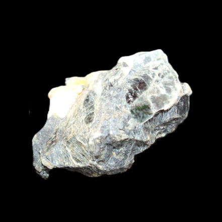 Biotite with Yellow Tourmaline symbosis 28g in sunlight - Rocks and Things Store