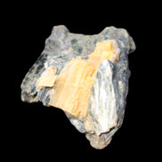 Biotite with Yellow Tourmaline symbosis 28g in sunlight - Rocks and Things Store