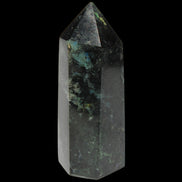 Green Malachite with Azurite wand 69g  -Rocks and Things Store