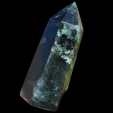 Green Malachite with Azurite wand 69g  -Rocks and Things Store