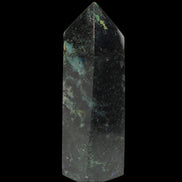 Green Malachite with Azurite wand 69g  - Rocks and Things Store