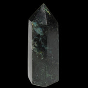 Green Malachite with Azurite wand 69g  - Rocks and Things Store