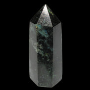 Green Malachite with Azurite wand 69g  - Rocks and Things Store