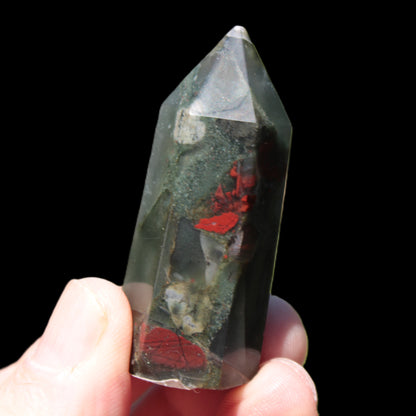 African Bloodstone wand 39g Rocks and Things