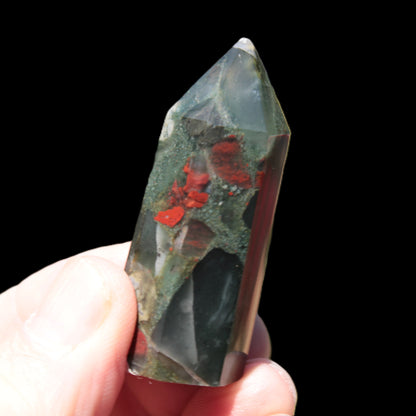 African Bloodstone wand 39g Rocks and Things