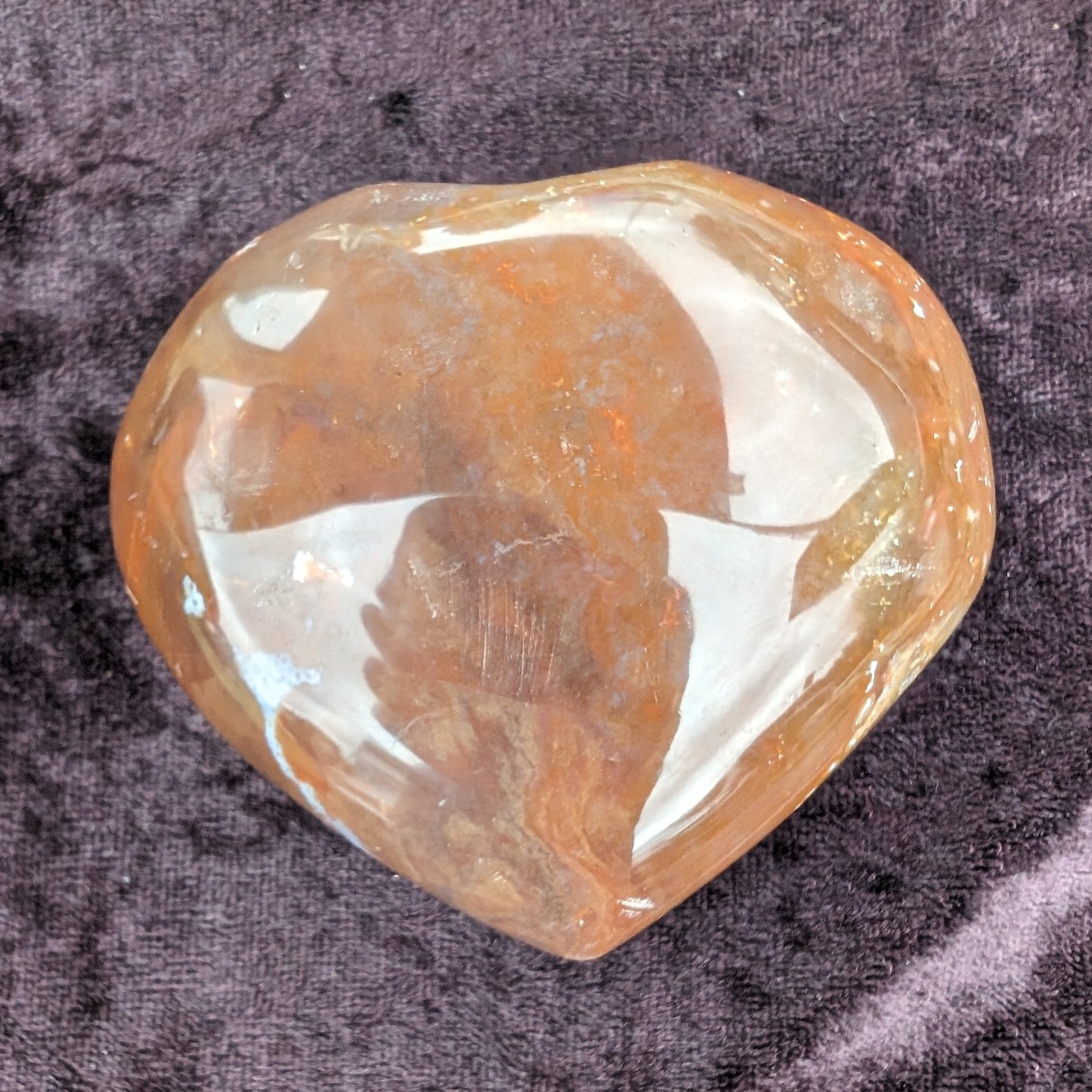 Ocean Jasper heart 250g Rocks and Things