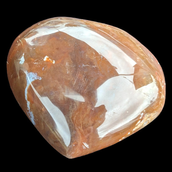 Ocean Jasper heart 250g in sunshine - Rocks and Things Store