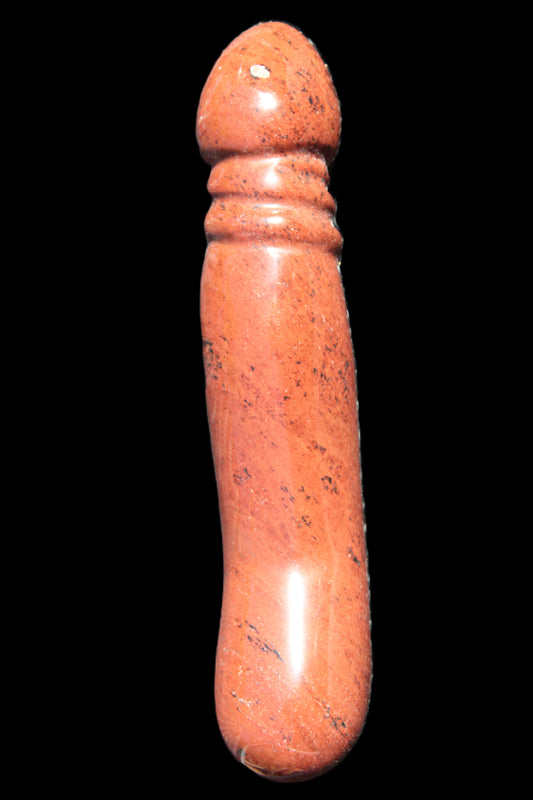 Red Mahogany Obsidian hand-carved phallus 603g Rocks and Things