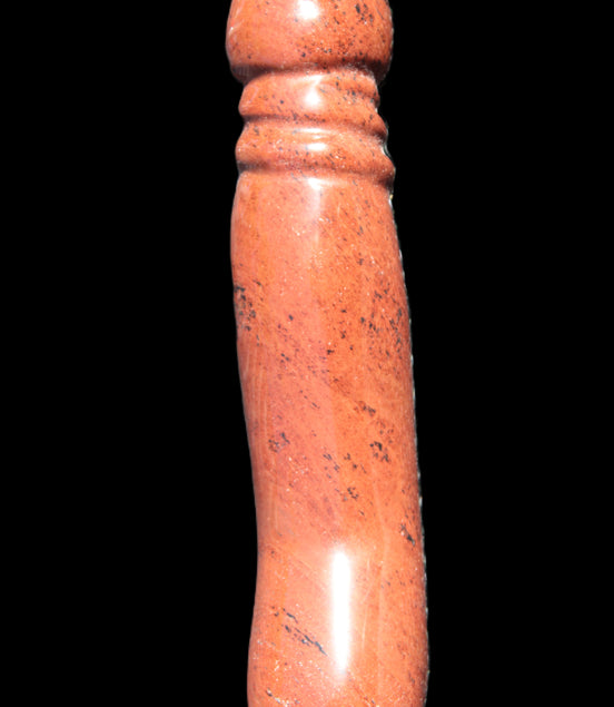 Red Mahogany Obsidian hand-carved phallus 603g Rocks and Things