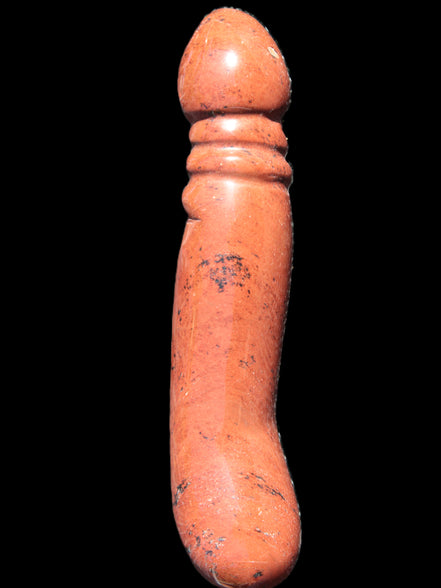 Red Mahogany Obsidian hand-carved phallus 603g Rocks and Things