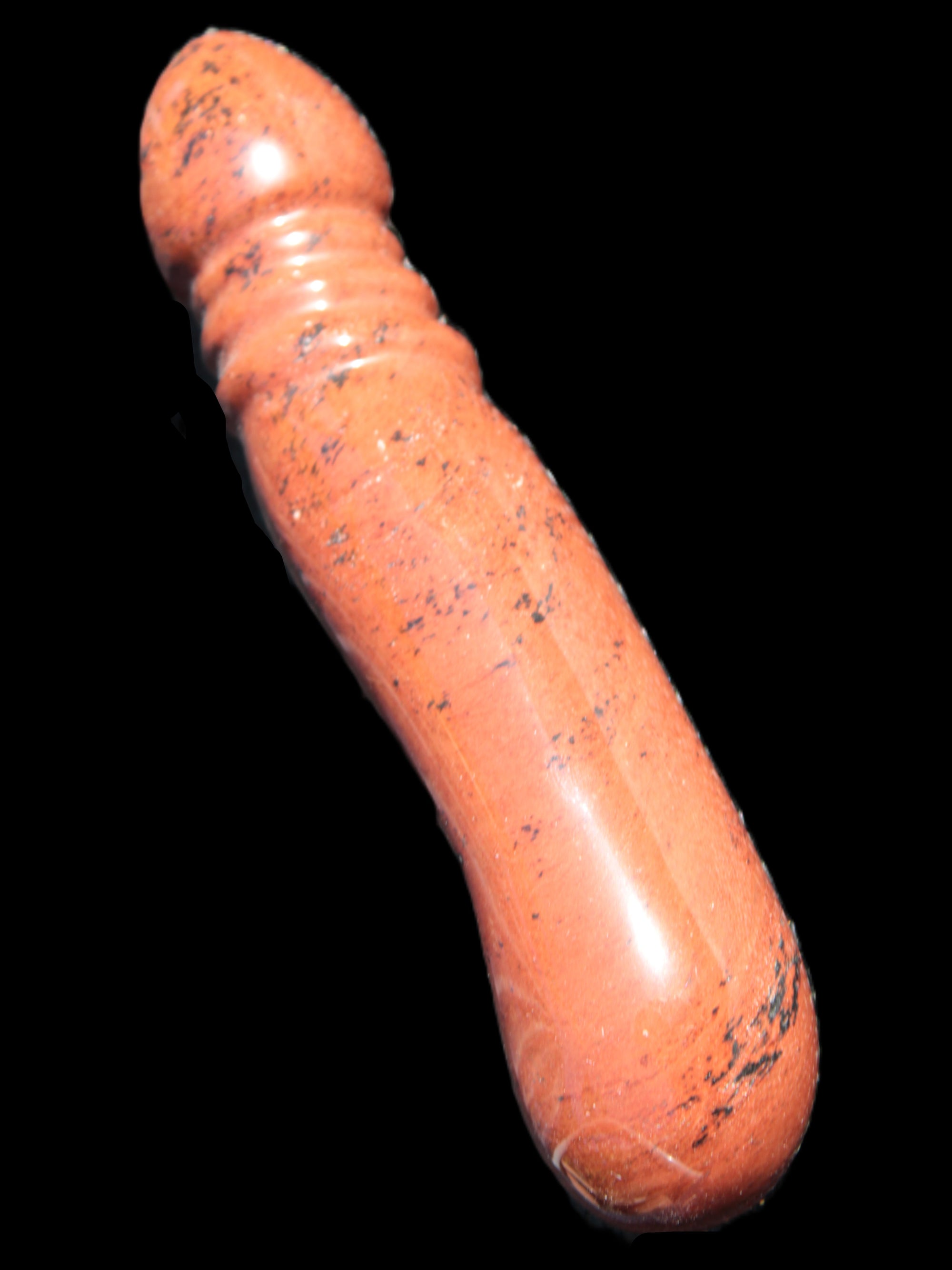 Red Mahogany Obsidian hand-carved phallus 603g Rocks and Things