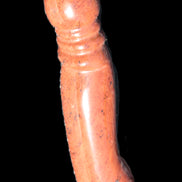 Red Mahogany Obsidian hand-carved phallus 603g Rocks and Things