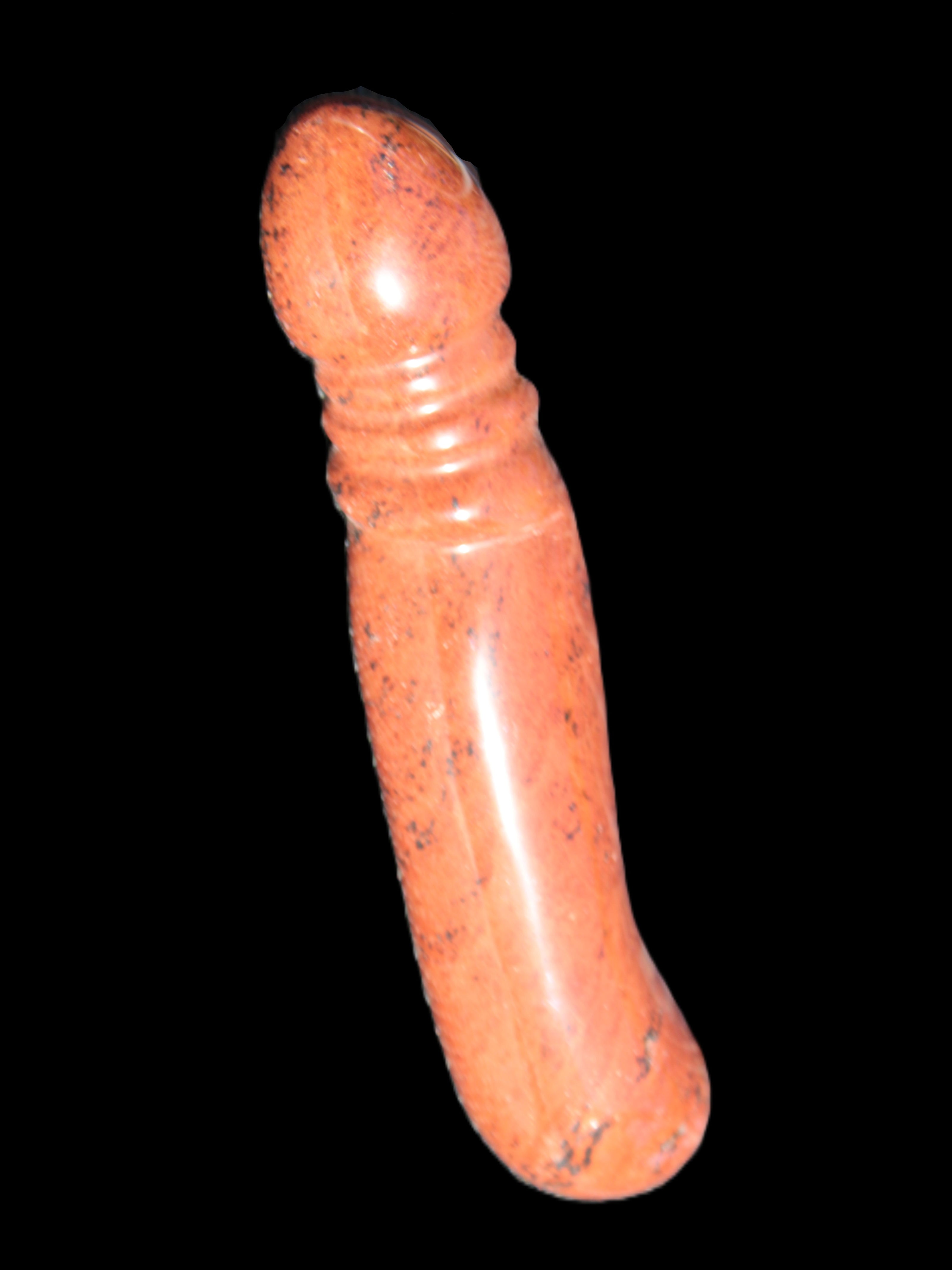 Red Mahogany Obsidian hand-carved phallus 603g Rocks and Things