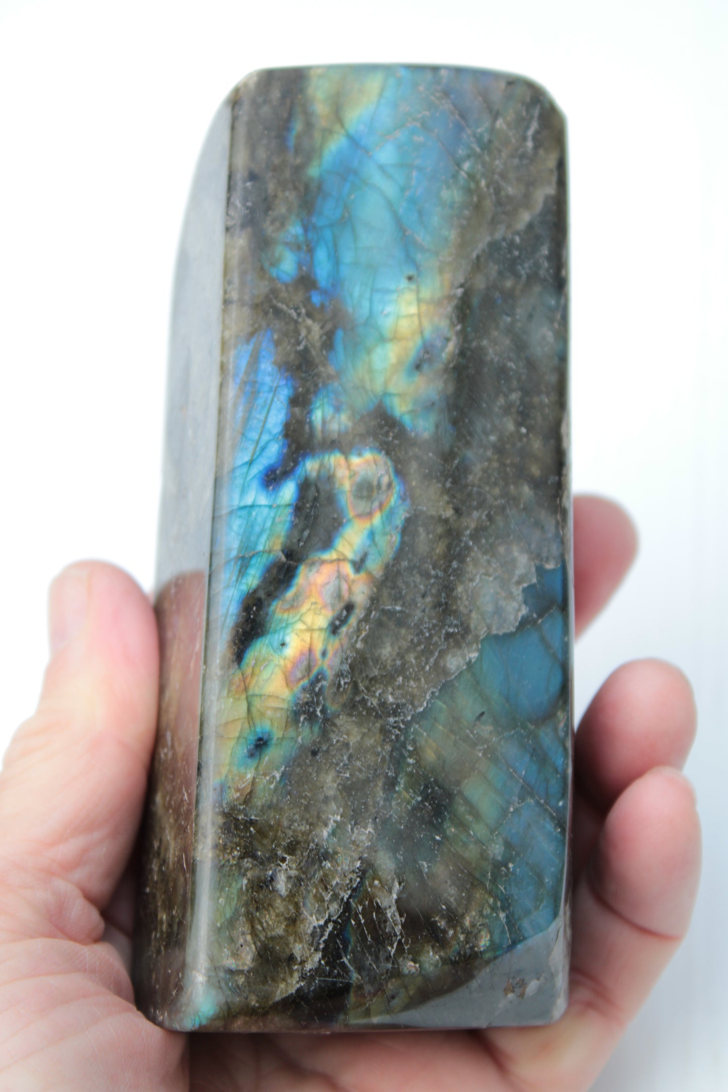 Labradorite long freeform 783g