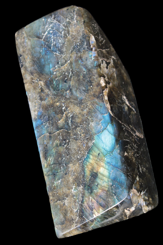 Labradorite long freeform 783g in sunlight - Rocks and Things Store