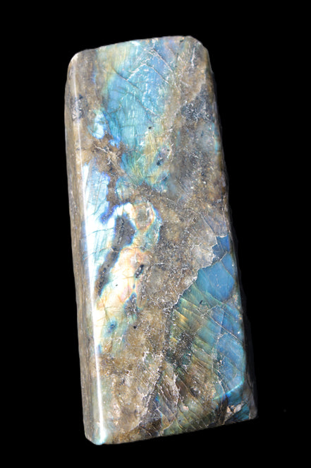 Labradorite long freeform 783g in sunlight - Rocks and Things Store