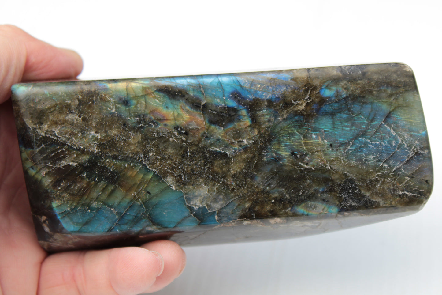 Labradorite long freeform 783g