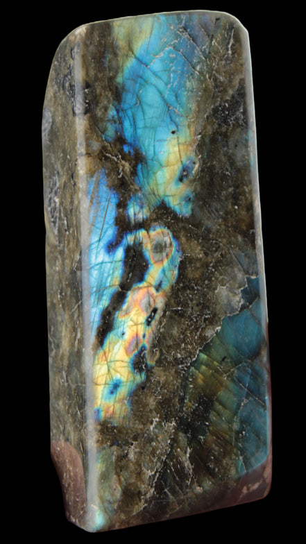 Labradorite long freeform 783g in sunlight - Rocks and Things Store