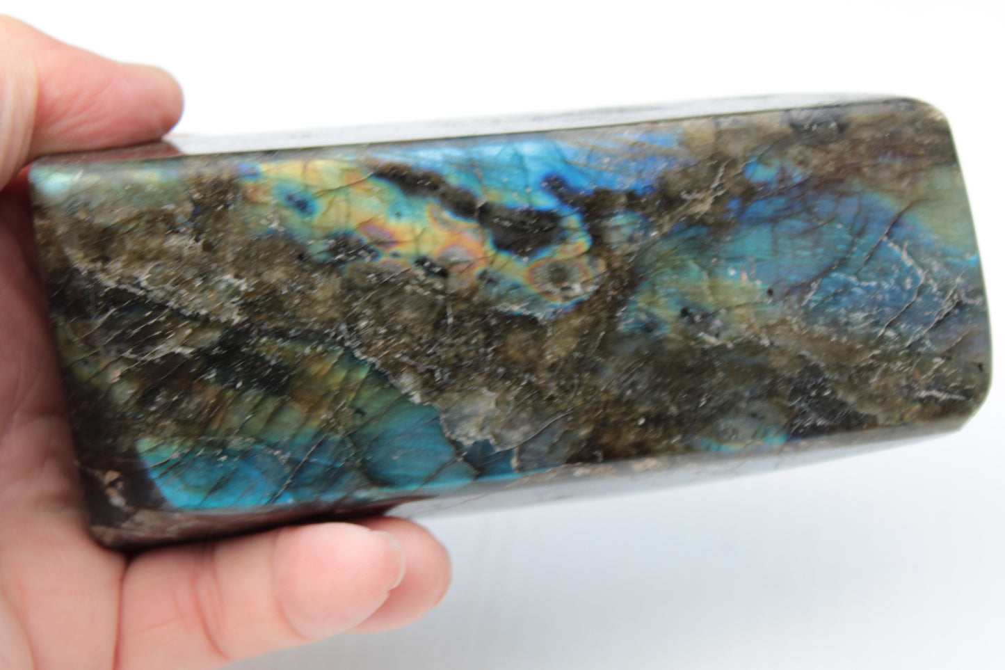 Labradorite long freeform 783g