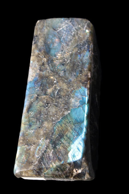 Labradorite long freeform 783g in sunlight - Rocks and Things Store
