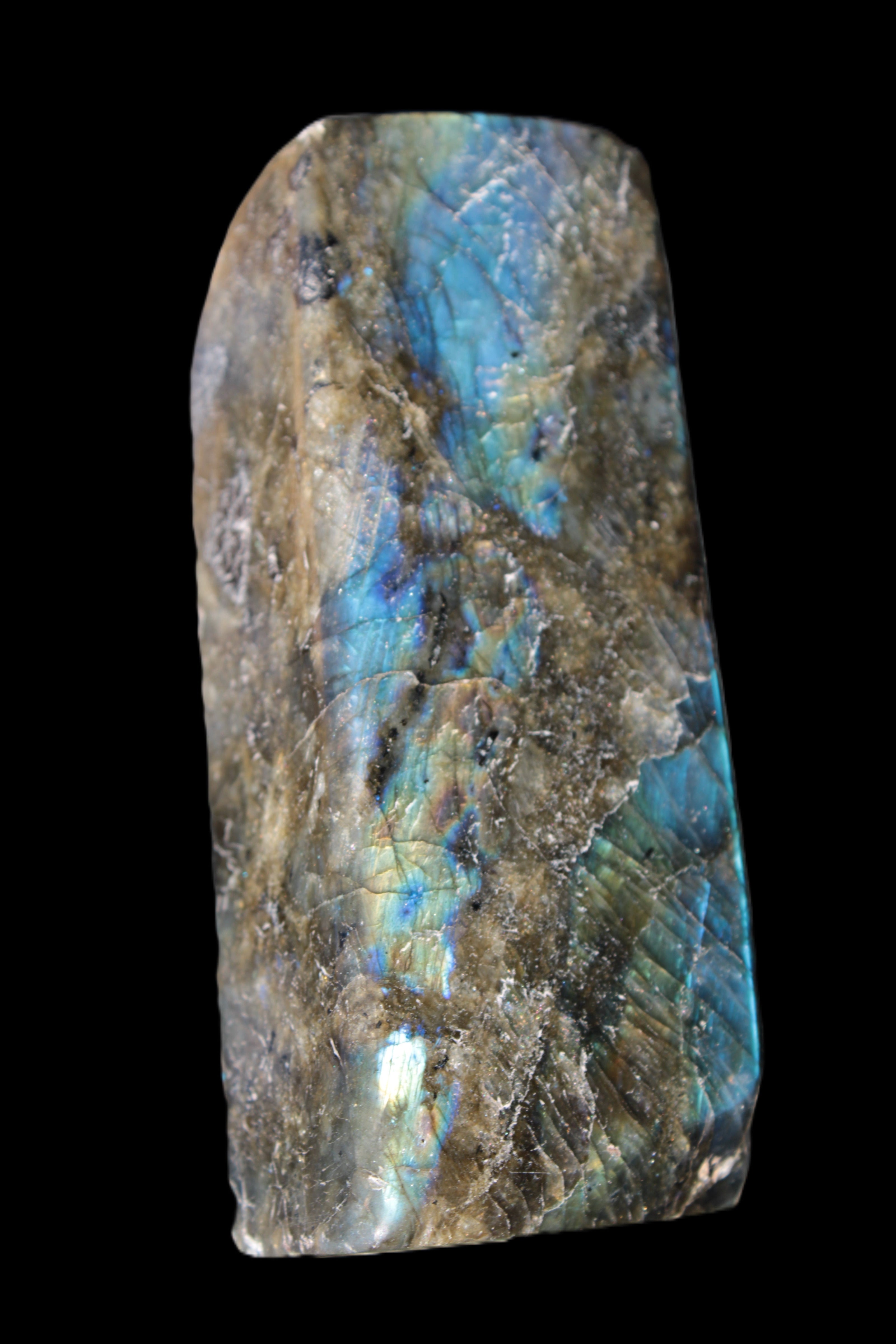 Labradorite long freeform 783g in sunlight - Rocks and Things Store