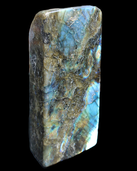 Labradorite long freeform 783g in sunlight - Rocks and Things Store
