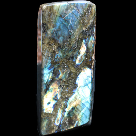 Labradorite long freeform 783g in sunlight - Rocks and Things Store