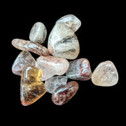 Auralite tiny tumbled crystals from Morocco 8-10g in sunlight - Rocks and Things Store