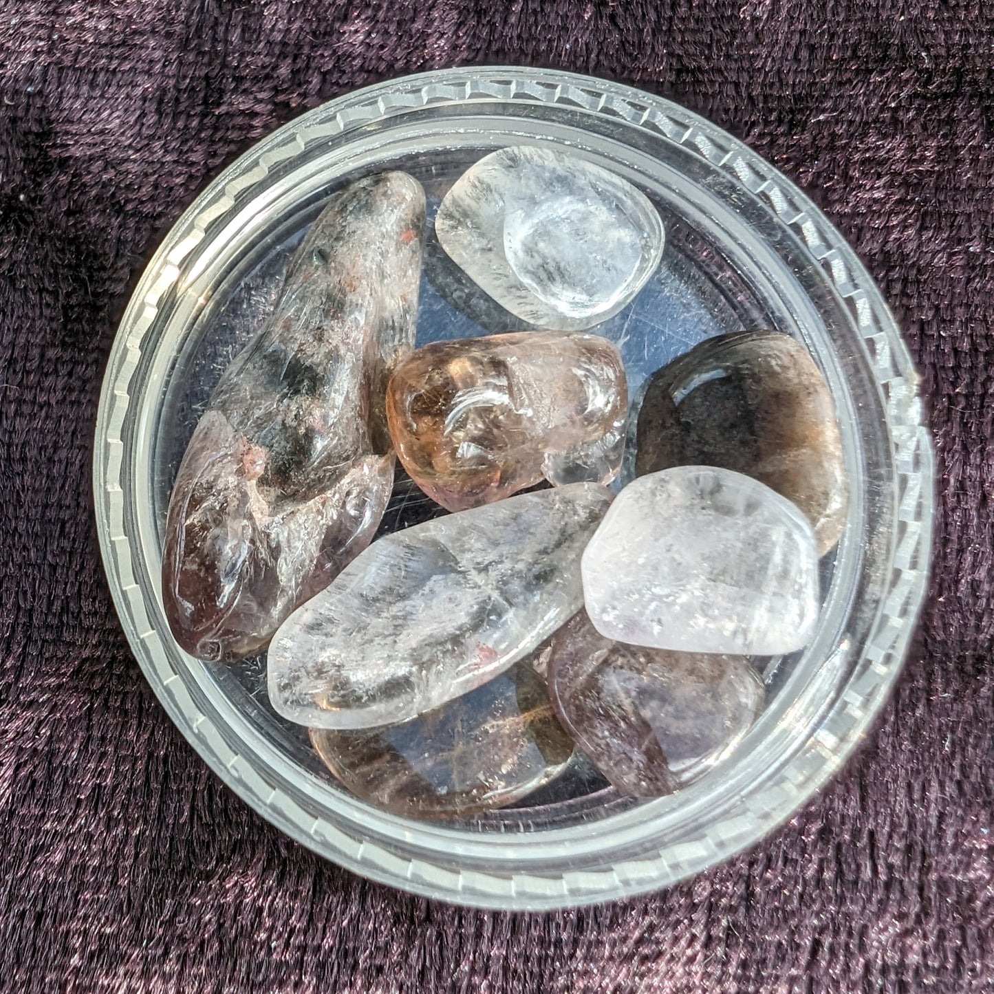 Auralite tiny tumbled crystals from Morocco 8-10g Rocks and Things