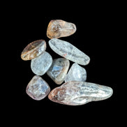 Auralite tiny tumbled crystals from Morocco 8-10g in sunlight - Rocks and Things Store