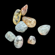 Auralite tiny tumbled crystals from Morocco 8-10g in sunlight - Rocks and Things Store