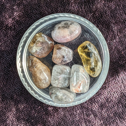 Auralite tiny tumbled crystals from Morocco 8-10g Rocks and Things